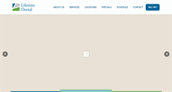 Desktop Screenshot of lifetimedentalusa.com